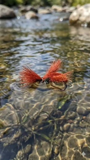 CDC Screaming Banshee Caddis Sedge Dry Fly. #dryfly #flytying #flyfishing #caddis #troutflies