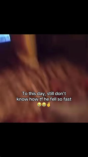 Funny TikTok Video: Someone Falls Fast