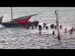 114 Haitian migrants arrive on rickety boat in Florida Keys
