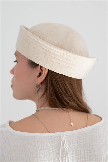 Summer Cotton Denim Fashion Sailor Hat for Man and Woman - Etsy