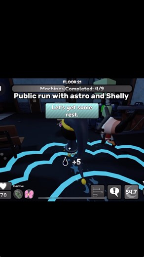 Saving a Shelly in a public run #dandysworld #roblox