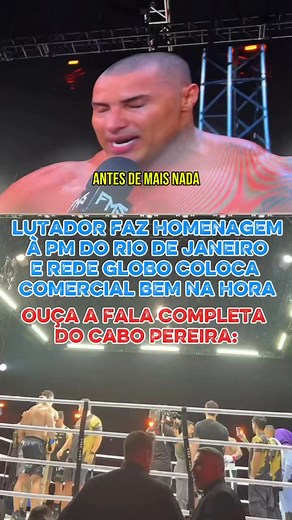 2.3M views · 110K reactions | GLOBO CORTA DEDICATÓRIA AOS PMS DO RIO...