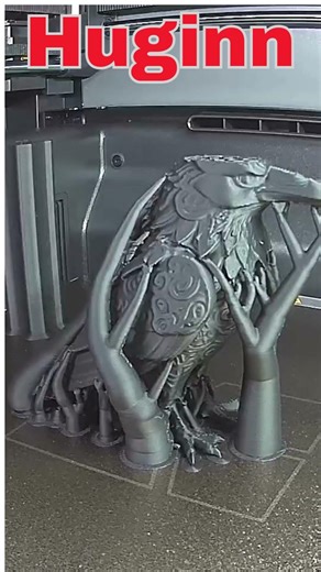 Odin’s Raven Appears From Nothing - Huginn 3D Print