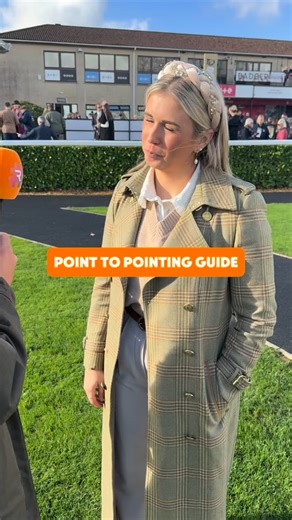 Tiggy Vale-Titterton does a brilliant job promoting point to point racing in the UK shining a spot light on the grass roots of UK Jump racing 🧡 #RacedayTV | Raceday TV