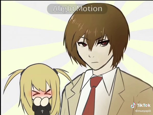 Exploring Death Note Characters in Digital Art