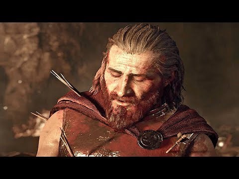 Assassin's Creed Odyssey - Leonidas Death Scene (300 vs Persians)