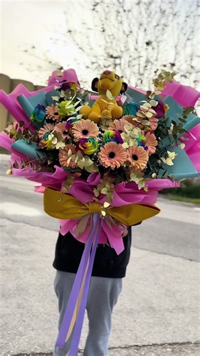 Disney-Inspired Floral Creations by Italian Florist