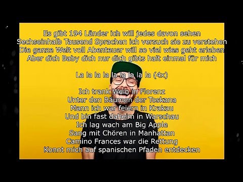 Mark Forster - 194 Länder [Official Lyrics/Songtext]