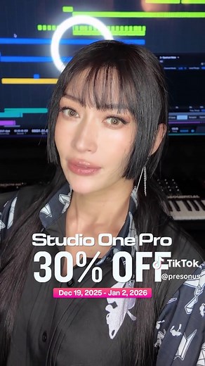 Save 30% on Studio One Pro Year-End Sale