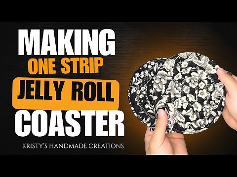 Making a One Strip Jelly Roll Coaster