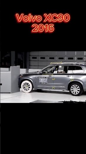 🔥 2016 Volvo XC90 Crash Test | Volvo Safety at Its Best