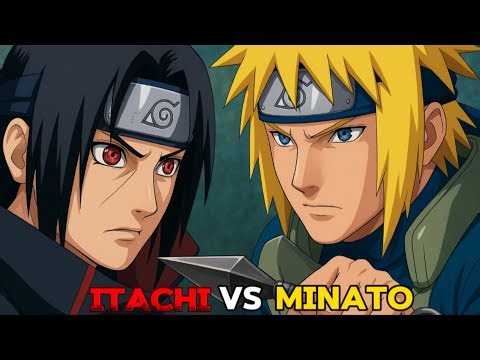 Itachi vs Minato Full Fight In Hindi | Sharingan vs Flying Raijin | Naruto Shippuden