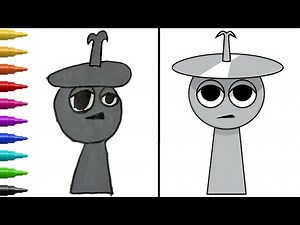 How to Draw Clukr | Incredibox Sprunki Character Design & Digital Illustration 🎨✨ #sprunki