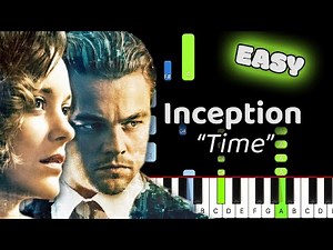 Time Piano - How to Play Inception Time Piano Tutorial! (Easy)