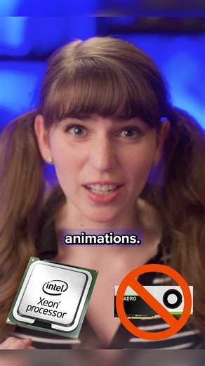 LaurieWired on Instagram: "Pixar DOESN'T use GPUs...much"