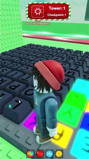 Trying different types of keyboard sounds ⌨️👂💆‍♂️ #roblox #koreankeyboard #shorts