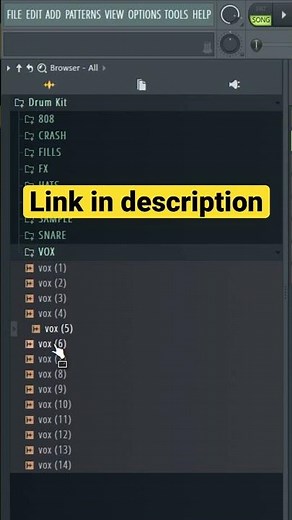 Free vox anime sample pack