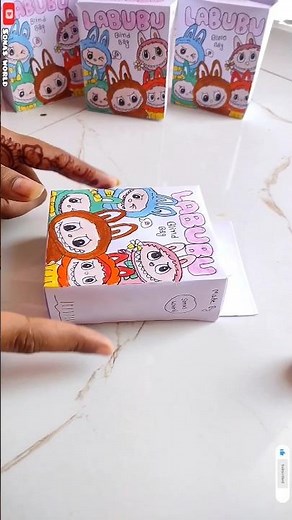 "Labubu Blind Bag Unboxing 🌈 | Cute Surprise Squishy Reveal 😍 #labubu #blindbag" #unboxing #viral