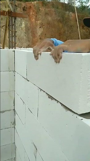 Proper Way to Install AAC Blocks for Strong Walls 💪