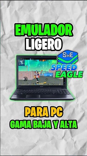 Este es SPEED EAGLE 4.250 Lite 🔥 Emulador Ligero para PC GAMA BAJA Y ALTA