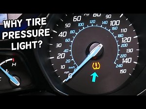 WHY IS THE TIRE PRESSURE LIGHT ON FORD, DO I NEED NEW TPMS TIRE PRESSURE SENSOR