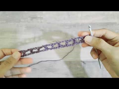 Crochet Ladder Lace | Crochet With Samra