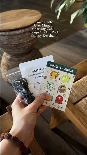 YASHICA x Peanuts Funtastic Keychain Camera (Snoopy's Summit) #filmcamera #camera #photography #film