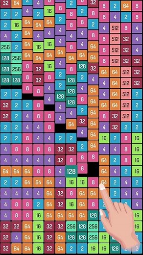 2248 Number Puzzle Games #2248puzzle #gameplay #games #puzzle #mergenumberblock #gameplay