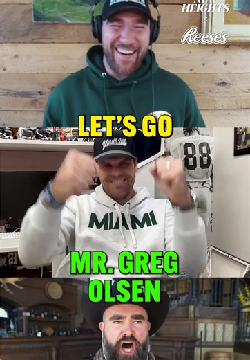 We’ve been dreaming about this intro for a long time too TOMORROW. GREG OLSEN. @Reeses