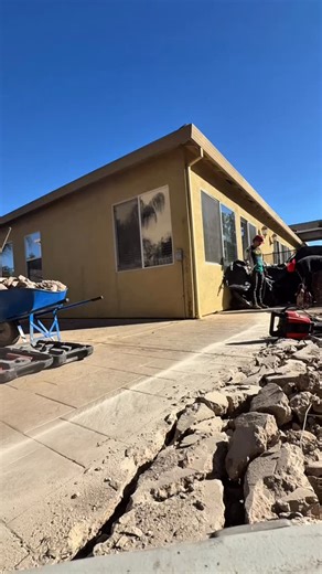 We can extend your lawn this client is going to have a playground installed … problem is the area that they wanted. It done was just a little too small.. I pitched the idea of cutting a few feet of concrete out and extending the lawn area … we burr the edge of the concrete, install the artificial grass, and they can get the playground that they desire. easy Peezy | Sheldon Santos