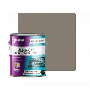 BEYOND PAINT 1 gal. Pebble Cabinets, Countertops, Furniture and More Multi-Surface All-in-One Interior/Exterior Refinishing Paint BP19