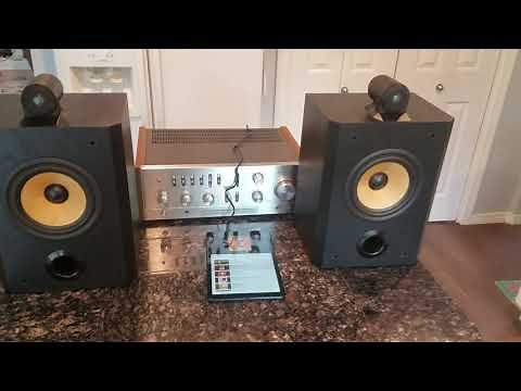 B&W Matrix 805 Speakers Demo