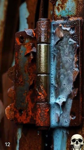 Watch This Rusty Hinge Turn Brand New 🤯 #shorts #ytshorts #viral