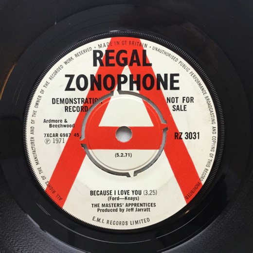 The Master's Apprentices - Because I Love You