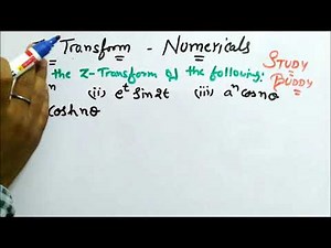 Z transform Numericals