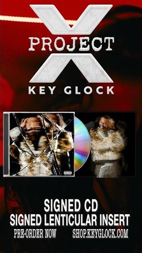 PROJECT ❌ JUNE 19TH!!! SIGNED VINYL & CD PRE-ORDER UP NOW🍾🫶🏽🕺🏾 #keyglock