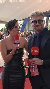 a red carpet telling off… | National Television Awards