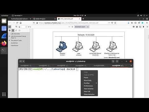 Lab10: SEED 2.0 The Kaminsky Attack Lab
