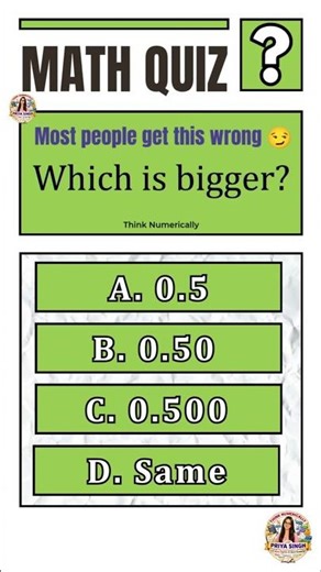 Can You Solve This Math Question in 5 Seconds? 🔥 #brainteaser #mathchallenge