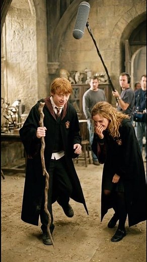 Harry Potter and the Goblet of Fire BTS Reimagined #movie #hogwarts #harrypotter #behindthescenes