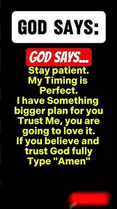 God Says: My Timing Is Perfect – I Am Never Late 🙏 #god #jesus