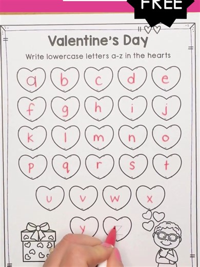 Free Valentine Printables from #yourtherapysource