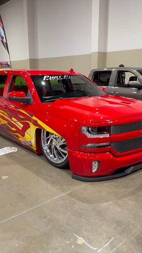 17K views · 756 reactions | 2016 Chevy Silverado Crew Cab at The Texas Elite Auto Showcase  #sickslammedtrucks #baggedtrucks #sicktrucks | SICK Slammed Trucks | Facebook