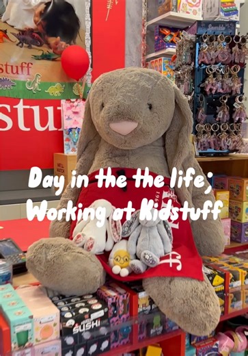 A day in the life at Kidstuff Kotara! #jellycat #kidstuff