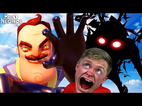 Neighbor Turns Into a GIANT and Tries to DESTROY me | Hello Neighbor Act 3 & Act Finale (ENDING)