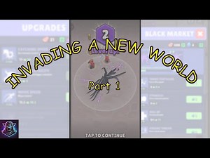Invading a new World | Part 1 | Tutorial and first Upgrades | Alien Invasion RPG Idle Space