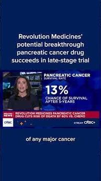 Revolution Medicines' potential breakthrough pancreatic cancer drug succeeds in late-stage trial