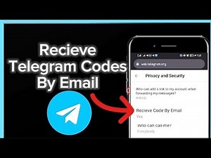 How To Recieve Telegram Codes By Email