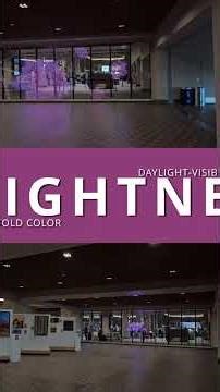 Smart Digital Displays Without Blocking the View | ABQ Airport Installation #shorts