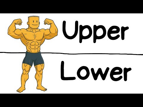 Upper Lower Split Explained (Full Training Plan for Free)